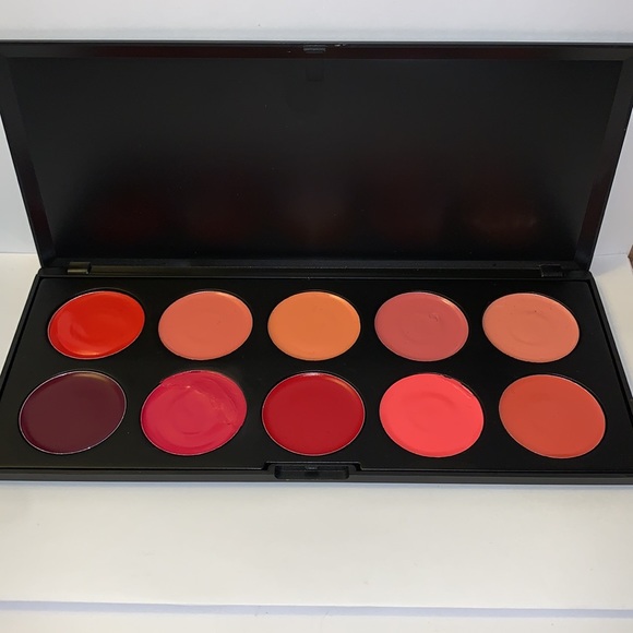 RARE Morphe 10LN Lip Bam 💥 Palette 10 Shade Lipstick Artist Palette - Picture 7 of 16